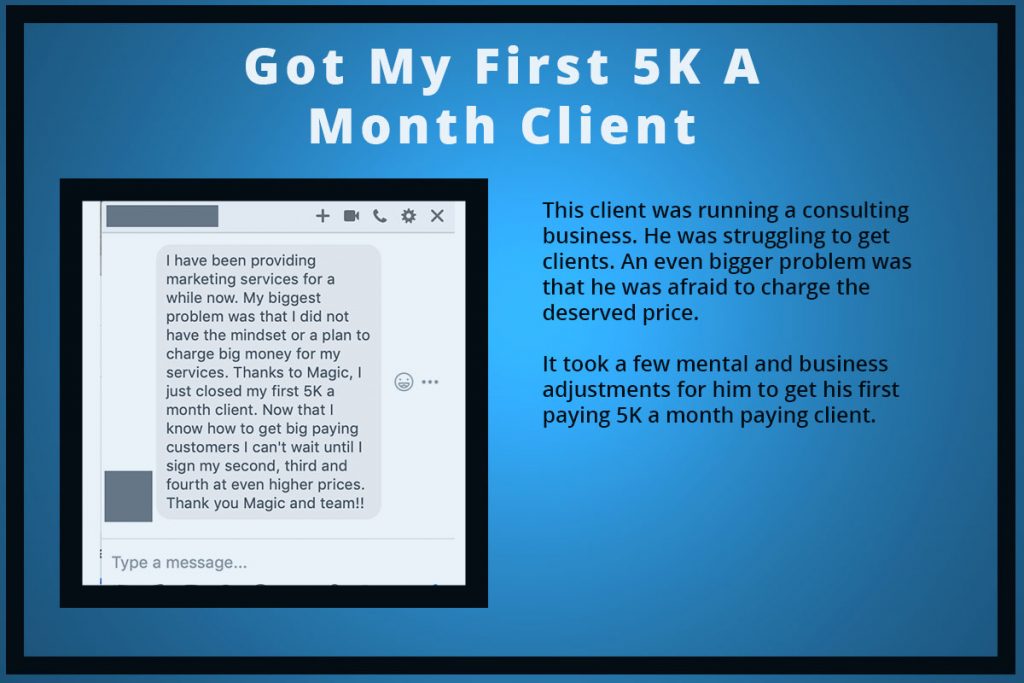 Screenshot Of Customer Testimonial
