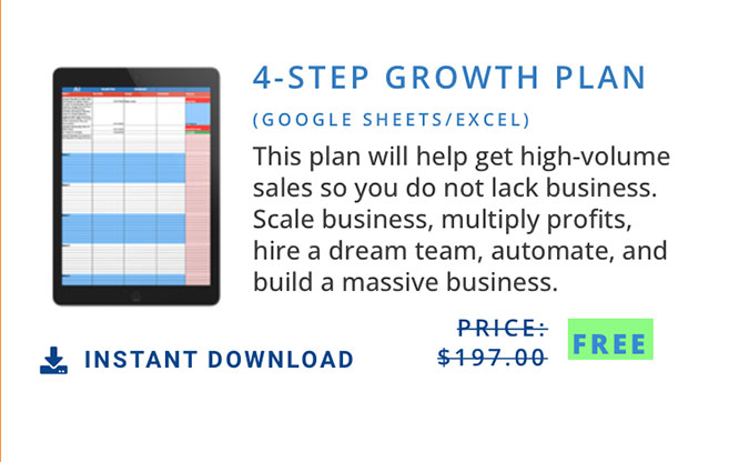 Image And Description Of 4-Step Growth Plan