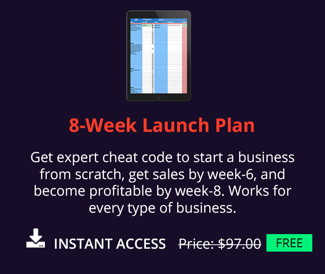 Image And Description Of 8-Week Launch Plan