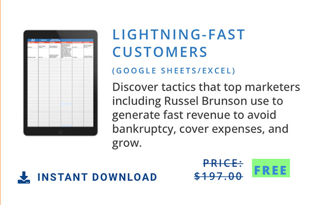 Image And Description Of Lightning Fast Customers Worksheet
